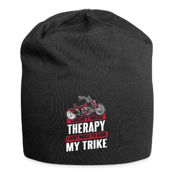 J’ai juste besoin de conduire mon Trike Trikebike - Bonnet en jersey - noir - Devant