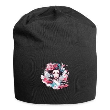 Geisha of Japan - Jersey Beanie - black - Front