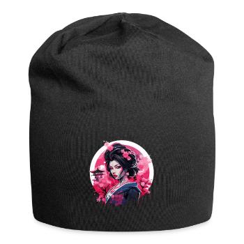 Geisha of Japan - Jersey Beanie - black - Front