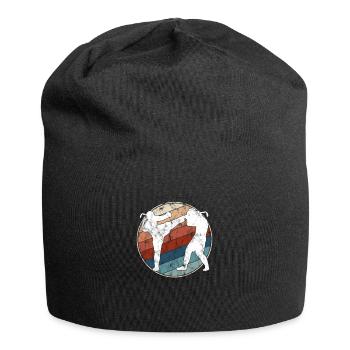 Martial Arts Retro - Jersey Beanie - black - Front