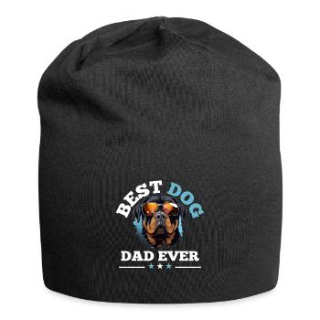Rottweiler Rottie Dog Breed Pet Best Dog Dad Ever - Jersey Beanie - black - Front