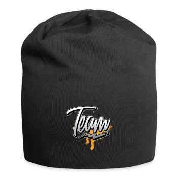 Équipe - Bonnet en jersey - noir - Devant