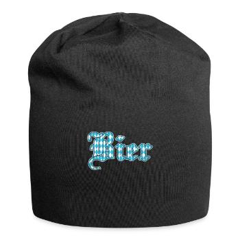Bayerisches Bier München Saufen - Jersey-Beanie - Schwarz - Vorne