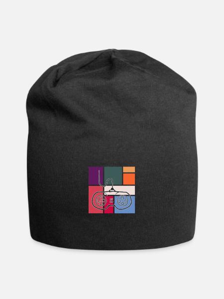 Jeu - Bonnet en jersey - noir