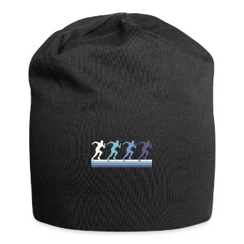 Faire du jogging - Bonnet en jersey - noir - Devant