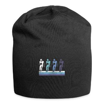 Football - Jersey-Beanie - Schwarz - Vorne