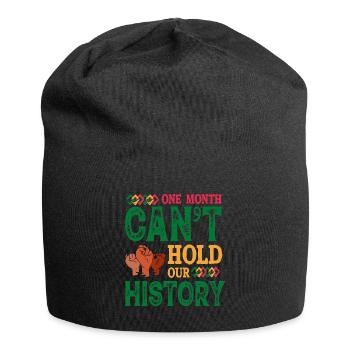 Black History Month Black History - Jersey Beanie - black - Front