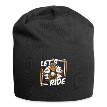 Let's Ride Trikebike Tricycle Motorcycle - Jersey Beanie - black - Front