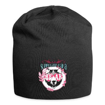 Maternité de substitution Maternité de substitution Mama Sensibilisation à l’infertilité - Bonnet en jersey - noir - Devant