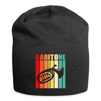 Bariton Baritonist - Jersey-Beanie - Schwarz - Vorne