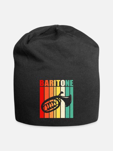 Bariton Baritonist - Jersey-Beanie - Schwarz