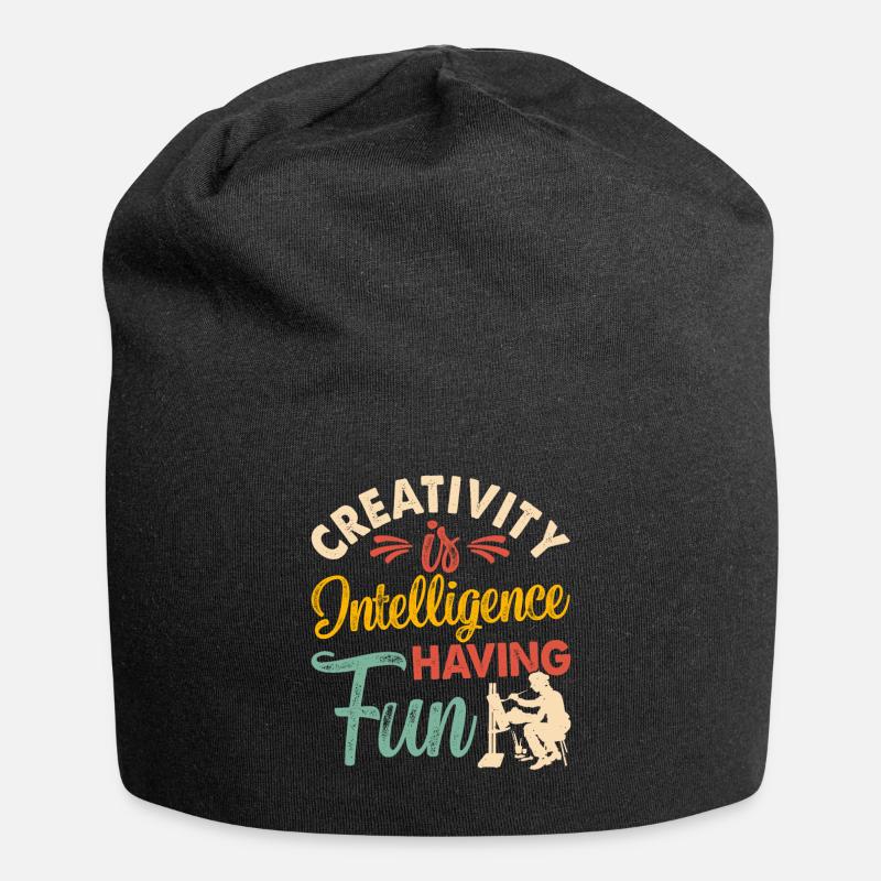 Artiste - Bonnet en jersey - noir