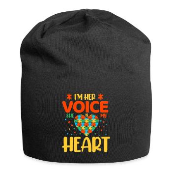Autism Autistic - Jersey Beanie - black - Front