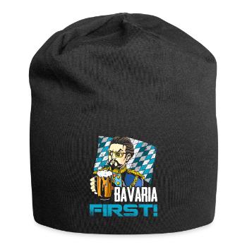 Bavière Premier roi Louis État libre de Bavière - Bonnet en jersey - noir - Devant