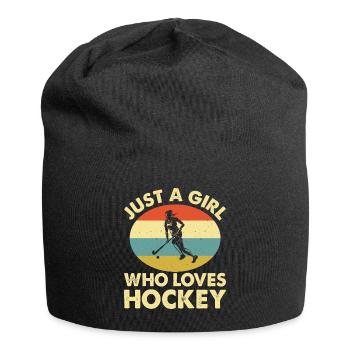 Eishockey Hockey sur glace - Bonnet en jersey - noir - Devant