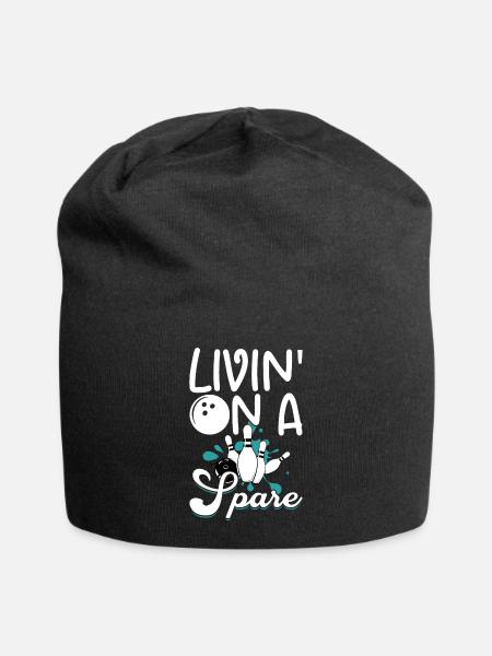 Bowling - Jersey-Beanie - Schwarz