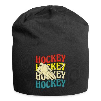 Eishockey Hockey sur glace - Bonnet en jersey - noir - Devant