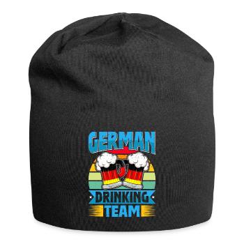 German Drinking Team Bierfan - Jersey-Beanie - Schwarz - Vorne