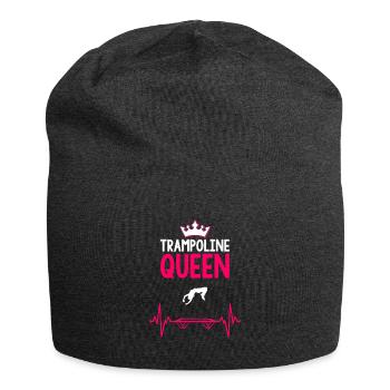 Trampolines Queen - Bonnet en jersey - charbon - Devant