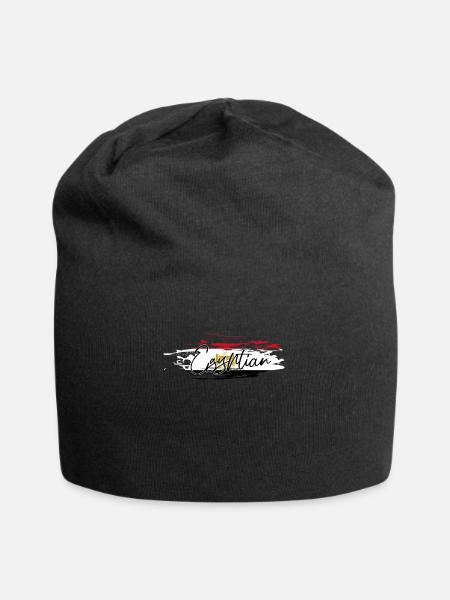 Égypte - Bonnet en jersey - noir