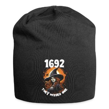 Salem Witch 1692 - Magical Halloween Design - Jersey Beanie - black - Front