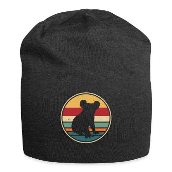 Koala - Jersey-Beanie - Anthrazit - Vorne