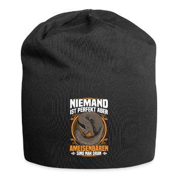 Anteaters are perfect ant-eaters - Jersey Beanie - black - Front