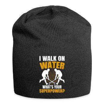 Eishockey Hockey sur glace - Bonnet en jersey - noir - Devant