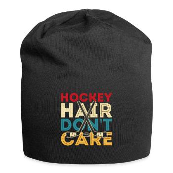 Hockey Eishockey Hockey sur glace - Bonnet en jersey - noir - Devant