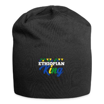 Ethiopia - Jersey Beanie - black - Front