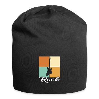 Jupe - Bonnet en jersey - noir - Devant