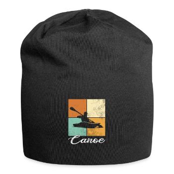 Kanu - Jersey-Beanie - Schwarz - Vorne