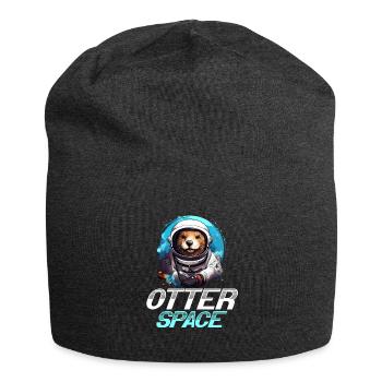 Otter Animal Kids & Adult - Otter Space - Jersey-Beanie - Anthrazit - Vorne