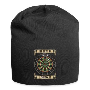 Darts I'm Sexy & I Throw It Dart Club Dart Player - Jersey-Beanie - Schwarz - Vorne