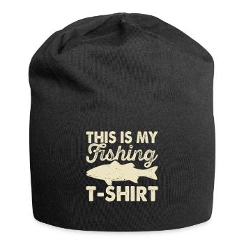 Angler Fishing Fishing - Jersey Beanie - black - Front