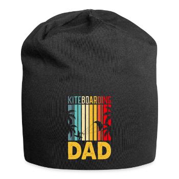 Kitesurf Kitesurfer Kiteboard - Jersey-Beanie - Schwarz - Vorne