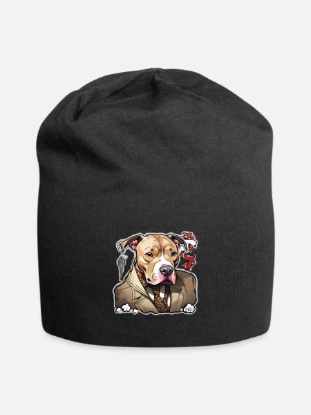 Pitbull Pitbull Hund Pitbull Kleidung Pitbulls - Jersey-Beanie - Schwarz