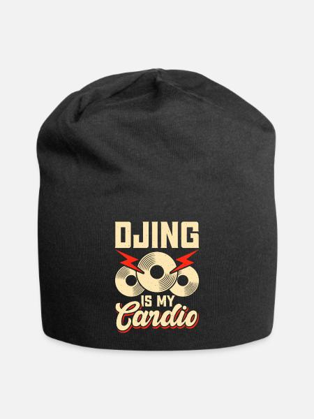 Dj Djing - Jersey-Beanie - Schwarz