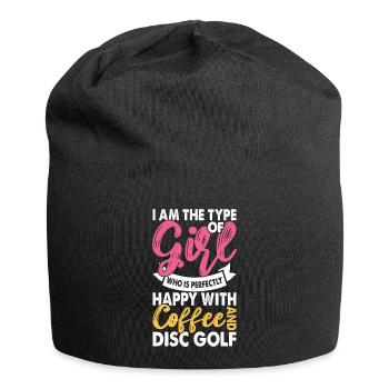 Discgolf Disc Golf - Bonnet en jersey - noir - Devant