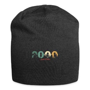 Vintage Nature Birthday Gift 2000 23/24 Years - Jersey Beanie - charcoal grey - Front