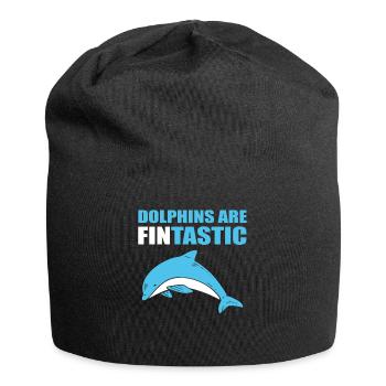 Delfine Liebhaber Delphin Trainer - Jersey-Beanie - Schwarz - Vorne