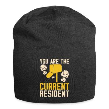 Briefträger Postbote - Jersey-Beanie - Anthrazit - Vorne