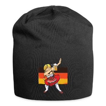 Trachten Shirt Frauen Bierfan - Bonnet en jersey - noir - Devant