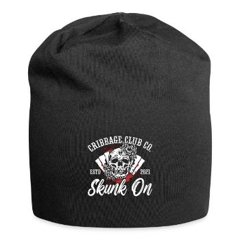 Cribbage Club Co. Skunk On Card Game Cartes à jouer - Bonnet en jersey - noir - Devant