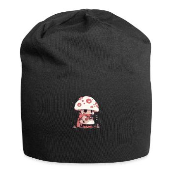 champignons cueilleurs de champignons champignons producteurs champignons RPG-fun - Bonnet en jersey - noir - Devant