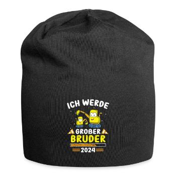 Großer Bruder Bagger 2024 - Jersey-Beanie - Schwarz - Vorne