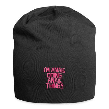 I'm Anais doing Anais things - Jersey-Beanie - Schwarz - Vorne