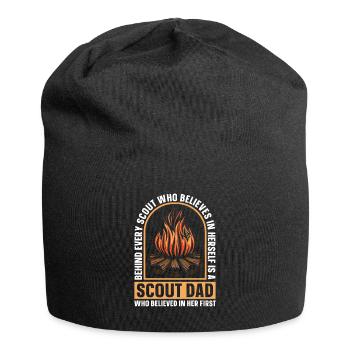 Boy Scout Dad - Jersey Beanie - black - Front