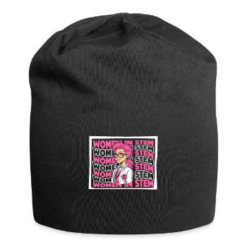 Women In STEM STEM Scientist Empowering Women - Jersey Beanie - black - Front