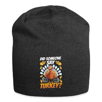 Thanksgiving Bowl Bowler Strike Pin Sport Bowling - Jersey-Beanie - Anthrazit - Vorne